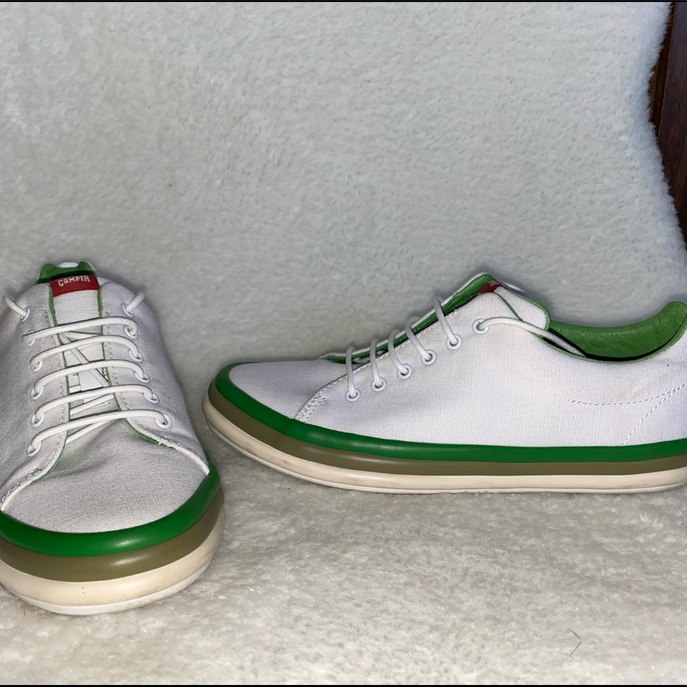 CAMPER Sneakers White Canvas